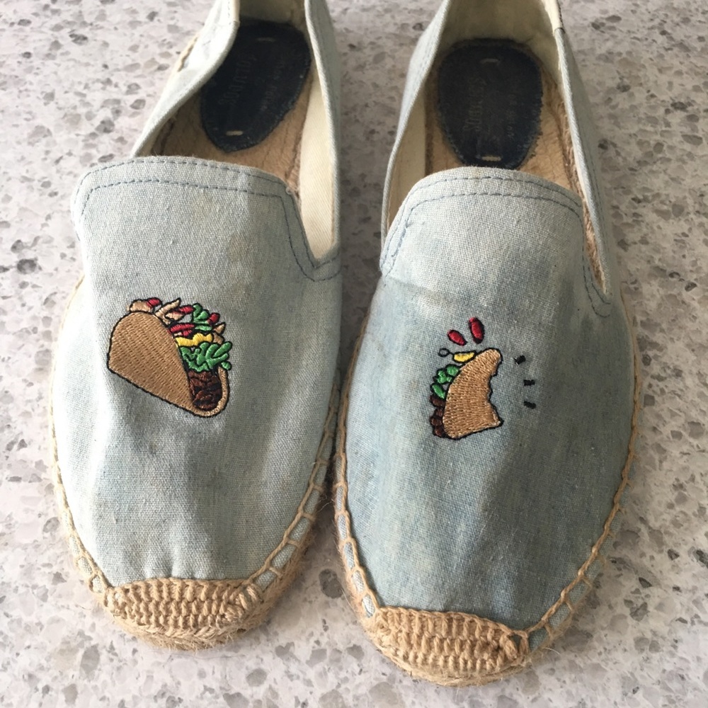 Soludos taco 🌮 espadrille flats - Picture 3 of 4